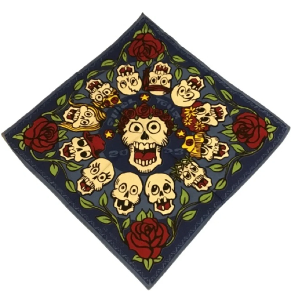 Dead n company final tour 2023 bandana